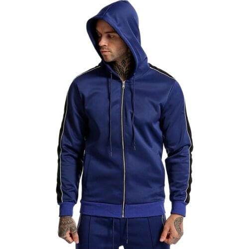 Mens Sweater Autumn Quick-Drying Coat Mens Tight Breathable Warm Top Running Hoodie Sports Sweater