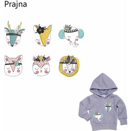 Cat Pattern 2018 Patch Heat Transfers For Clothes Transfer Stickers For T-shirt Dress Patches A-level Washable Printe D