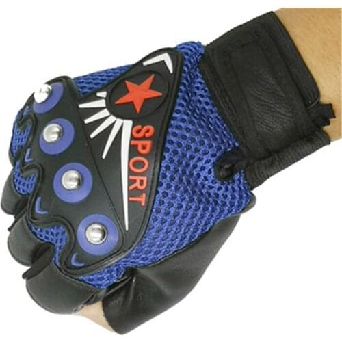 Half-finger Riding Gloves Men Women Outdoor Sports Fitness Gym Glove Fingerless Cycling Fishing Biking Driving Fingerless Gloves