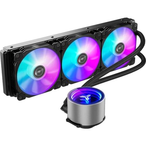 Jonsbo TW4-240/360 cor mágica sombra de luz cpu resfriamento água radiador placa-mãe argb controle remoto 5v sincronização