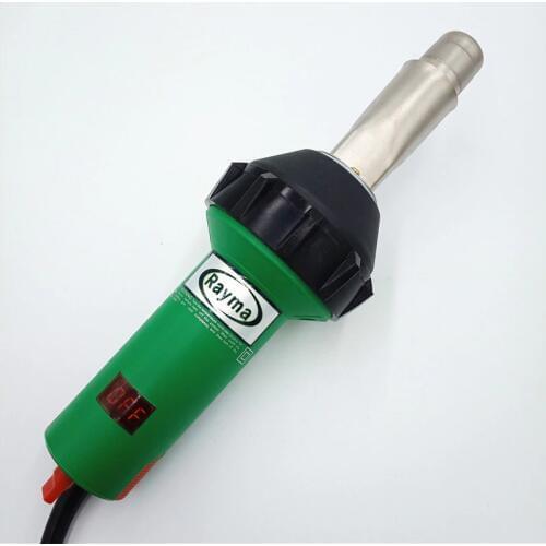 New type 230 v 50/60 hz 1600w digital display hot air welder for tarpauline high quality can replace the triac AT