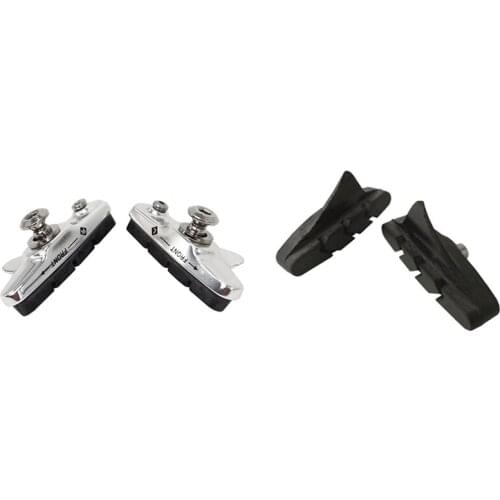 ZOOM Bike Brake Pads 55Mm Forroad Bicycle Cycling Folding Mini Velo Bike V Brake Bicycle Parts