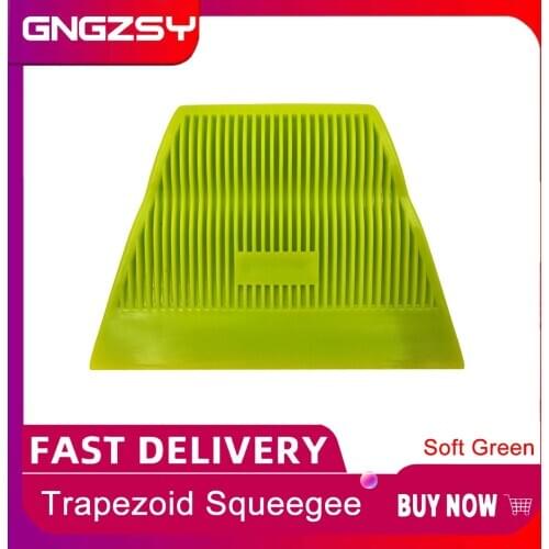 Vinyl Sticker squeegee Trapezoidal Scraper Auto Sticker Window Wrapping Tint Vinyl Sheet Car Film Application Tool 11.5x8cm A66