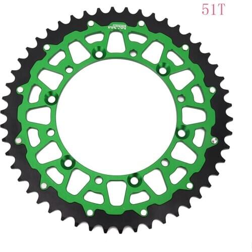 Motorcycle 42 48 49 50 51 Rear Chain Sprocket For KAWASAKI KX125 KDX200 KX250 KX500 KX KLX KDX RMZ 125 200 250 500