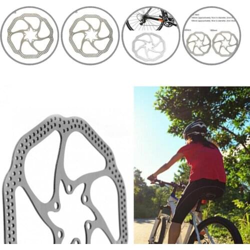1 Set Durable Wear-resistant Stable Floating Disc Brake Steel Floating Disc Brake Stable for Mountain Bicycle