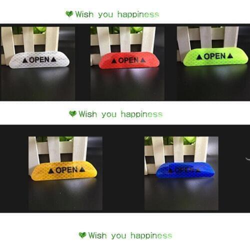 2020 hot car styling Car Reflective Strips Warning Stickers FOR bmw sticker alfa romeo m performance smart 453 abarth volvo v60