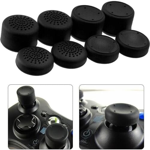8pcs Enhanced Analog ThumbStick Joystick Grips Extra High Enhancements Cover Caps For PS4/3/2 For XBOX ONE/360 Game Controller