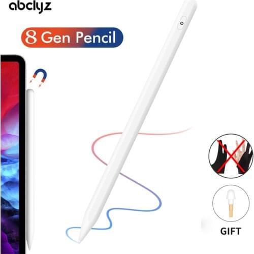 Active for Apple Pencil 2 for iPad Pencil Stylus Pen for iPad Pro 11 2020 Pencil Pro 12.9 / 9.7 2018 2019 1 2 with Palm Rejecti