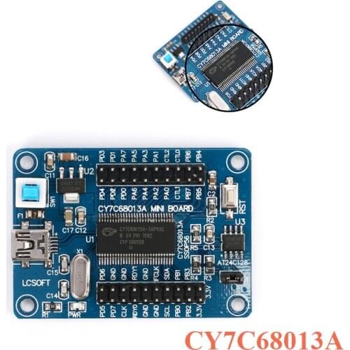 EZ-USB FX2LP CY7C68013A USB Core Board Development Board Logic Analyzer+Source Code