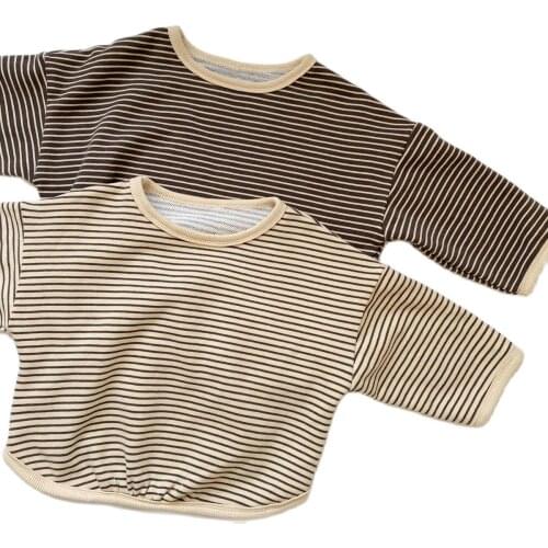 Retro Tone Korean Boys Girls Unisex Circle Patch Washed Cotton Loose Short Sleeve T-shirt P4337