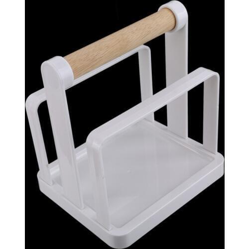 Simple Kitchen Chopping Board Storage Racks Wiping Chopping Knife Pot Lid Shelf Wiping Rack Cutting Boards Stand Cover Organizer