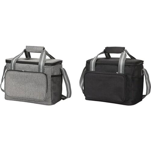 Insulated Picnic Bag Soft Sided Beach Cooler Bag Leakproof Lightweight Portable Car Cooler Tote for Outdoor Travel