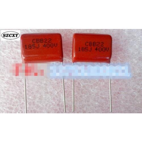 185J K 1.8UF 400V 450v P=20MM cbb capacitance