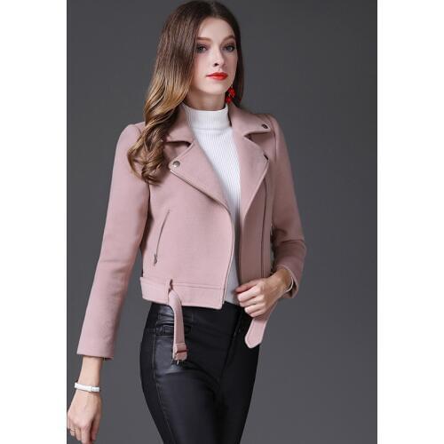 Winter New short paragraph woolen jacket female small incense Slim wild short jacket female