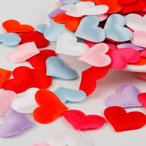 Creative Silk Artificial Flowers Romantic Love Heart Petals Throwing Flower Party Bridal Home Wedding Bed Decoration Accessories