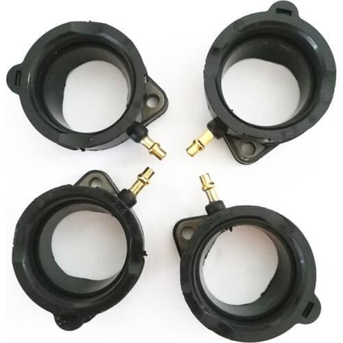 Motorcycle Carburetor Adapter Inlet Intake Pipe Rubber Mat For Kawasaki 16065-1210 ZX1200 ZZR1200 ZX1100 Ninja ZX-11 ZZ-R1100