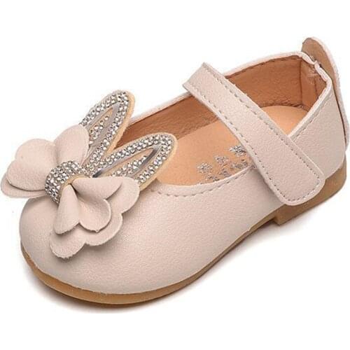 Toddler Girls Pu Leather Shoes Baby Kids Cartoons Fashion Princess Shoes Infant Children Mary Jane Newborn First Walkers Shoe