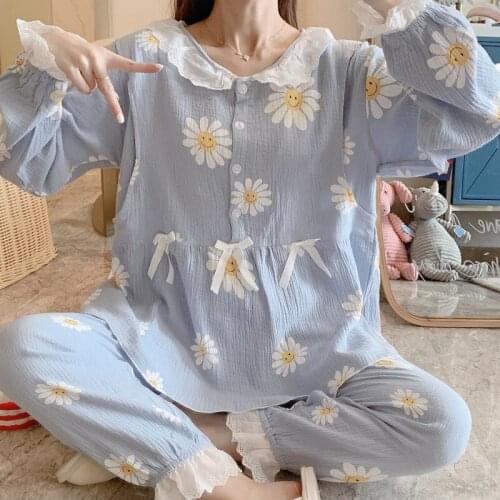 Maternity Breastfeeding Pajama Summer Cotton Maternity Sleepwear Pregnancy Pyjama Nursing Nightwear Women Sleepwear Pants