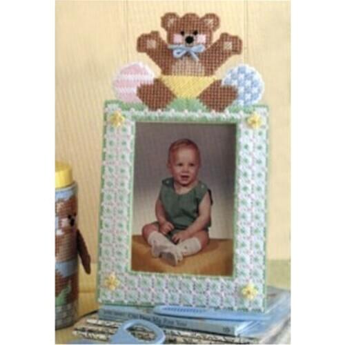 Three-dimensional embroidery kit three-dimensional cross-stitch bear BABY fashion photo frame
