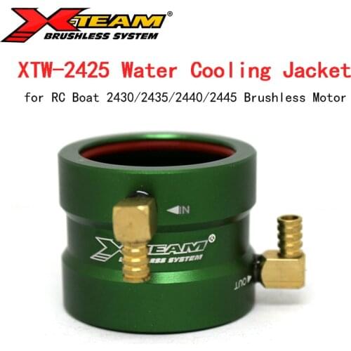 X-TEAM 2425 All-metal Water Cooling Jackets for RC Boat 2430 2435 2440 2445 Brushless Motor
