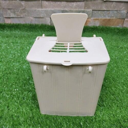 Parrot Breeding Box Hanging Bird Nest Bird Cage Plastic House Mating Box for Lovebird Parakeet Cockatiel Conure