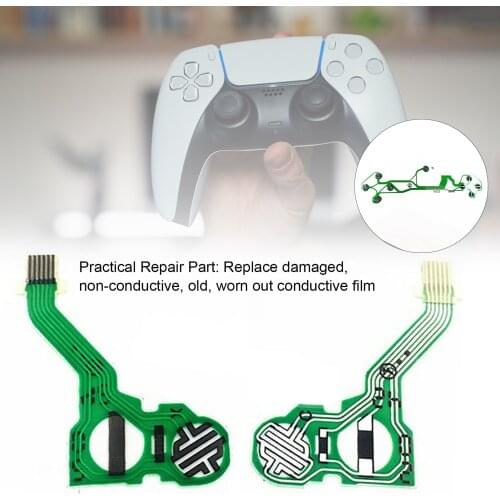 Conductive Film Repair Part Accessory For PS5 Controller L / R Analog Sticks Conductive Film Repair Part Accessories