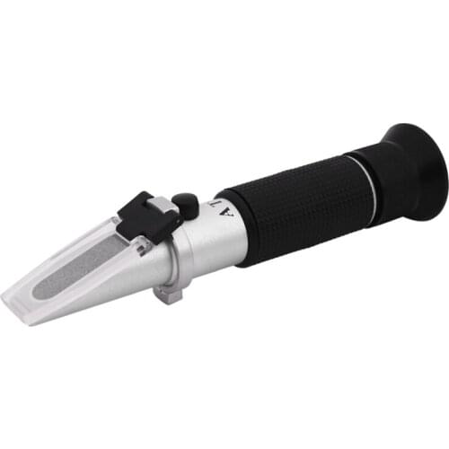 0~20% Handheld Brix & Beer Wine Sugar Fruit Wort Refractometer Test Tester
