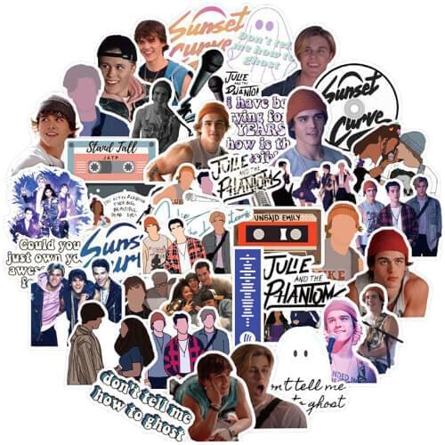 10/30/50pcs/pack Classic TV Show Julie and the Phantoms Stickers For Motorcycle Car DIY Childrens Toy Decal Guitar Refrigerator
