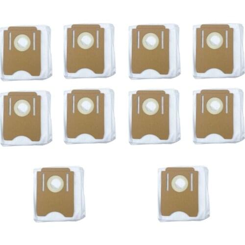 10PCS Dust Bag Dust Storage Bag Garbage Bag Dust Collection Bag Sweeping Robot Accessories For Midea S8 S8