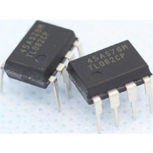 10PCS TL082 DIP8 IC JFET-INPUT OPERATIONAL AMPLIFIERS GOOD QUALITY
