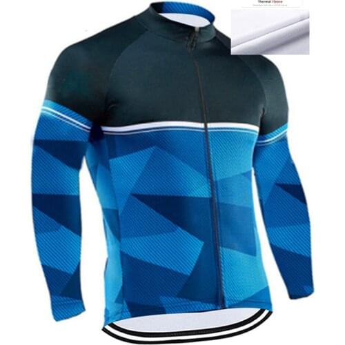 2021 Team Winter Thermal Fleece Cycling Jerseys Bike Wear Clothes GEL Clothing Ropa Ciclismo uniformes Maillot Sport Wear Tops