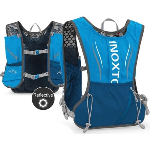 2021 Running Vest Bicycle Backpacks Hydration Pack 2L Hydration Bladder Water Bag Sports Cycling Marathon Race Men Women XA110Q