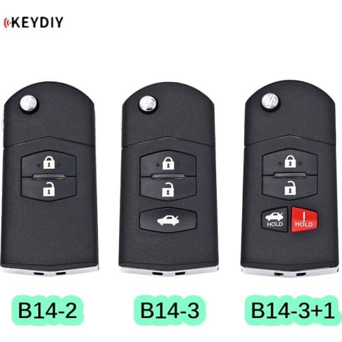 B14-2 B14-3 B14-3+1 universal B series 3 button remote control for KD900/URG200/mini KD/KD-X2 generate new remote key M style