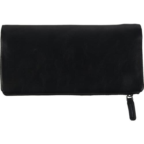 DEABOLAR Mens Long Style Wallet High-Grade PU Leather Wallet Detachable Wallet Coin Phone Purse