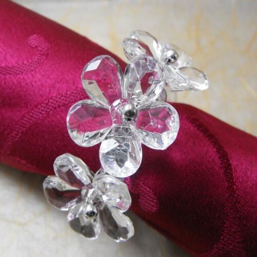Flower napkin ring,napkin holder