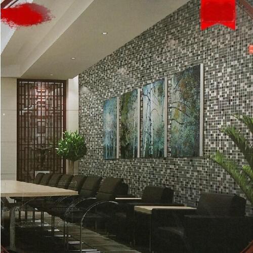 3d papel de parede modern vinyl mosaic wallpaper rolls for toilet plaid kitchen wall paper background waterproof wallcoverings