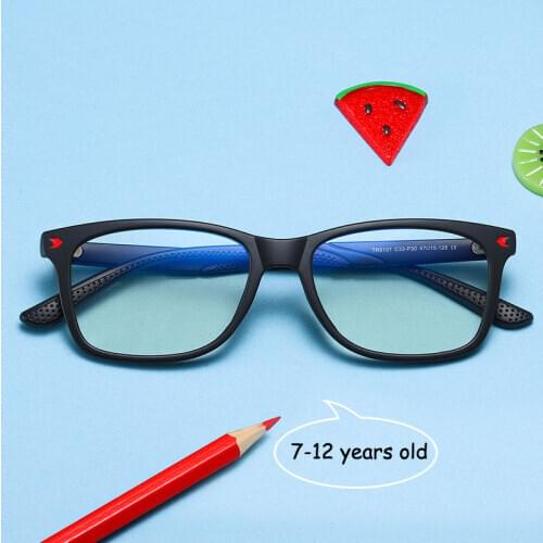 Youth Glasses Kids Boy Girls Teens Blue Light Frame Anti Reflective Presecription Optical Lens 5 to 15 Computer Eyeglasses UV400