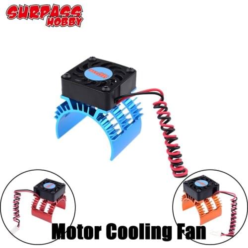SURPASS HOBBY 36mm Diameter Motor Cooling Fan Heatsink for 1/10 Scale RC Car 3650 Brushless-Motor 144001 JLB Cheetah A959B A979