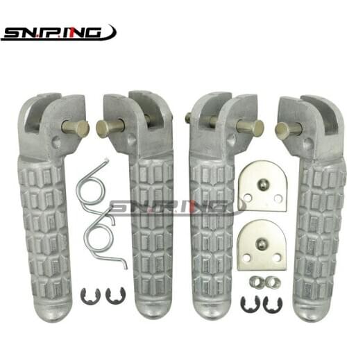 Motorcycle Front And Rear Footrest Foot Pegs For DUCATI Monster 696 796 09-14 2009-2014