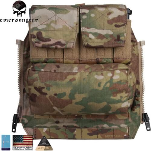 Emerson Back Pack BY ZIP Panel FOR AVS JPC2.0 CPC Tactical Vest Accessory package Multicam EM9286MC