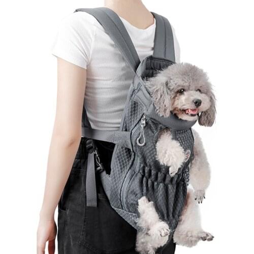 Pet Dog Carrier Backpack Mesh Outdoor Travel Products Breathable Shoulder Handle Bags For Small Dog Cats Case Carrying Cat