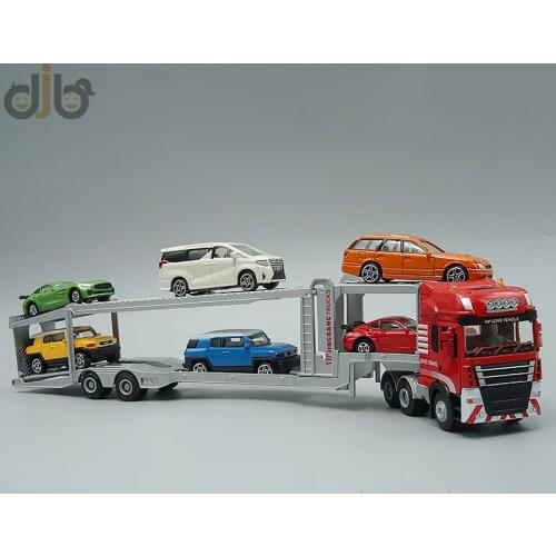 1:55 Diecast Engineering Truck Model Toy Transport Vechicle For Collection