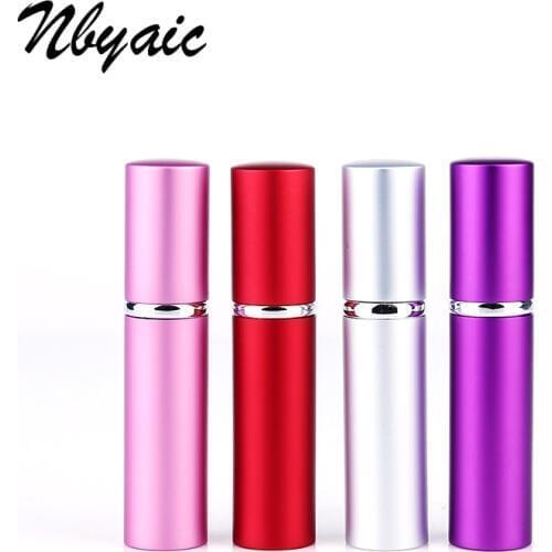 1pcs 5ml 10ml Perfume Bottle Mini Portable Travel Refillable Perfume Atomizer Bottle For Spray Scent Pump Case Empty As Gift