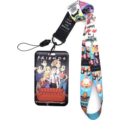 2021 Employee Lanyard Name Card Holder Student Hanging Neck Mobile Phone Lanyard Badge Subway Access Card Holder