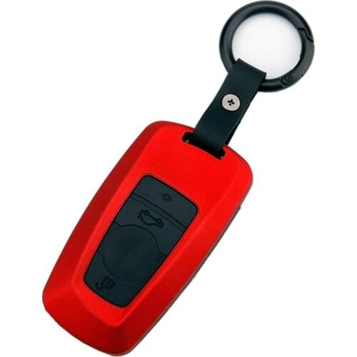 ABS Car Square 3/4 Button Remote Key Cover Case Holder Protect Keychain Keyring Keycase for BMW 1 2 3 4 5 6 Series X3 X4