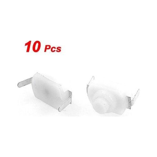 AC 250V 1.5A Latching Action Mini Push Button Switch for Electric Torch