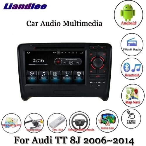 Car Android Multimedia System For Audi TT 8J 2006-2014 Radio GPS Navigation Player Carplay Androidauto Stereo HD Screen
