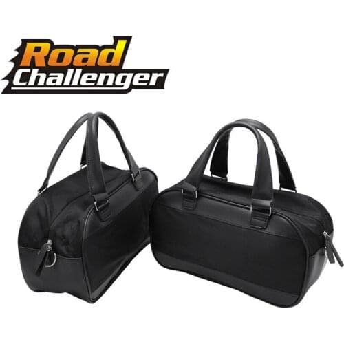 Black Motorcycle Tool Saddlebags Side Bag Tail Luggage Suitcase For Honda Goldwing 1800 2018 2019 2020