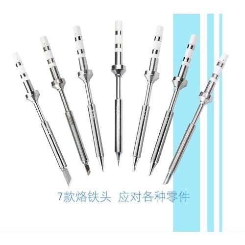 Pen-type TS-100 Digital LCD Adjustable temperature Electric Soldering Iron TS-I/B2/C4/D24/K/KU/BC2 Solder Tip 1/pcs