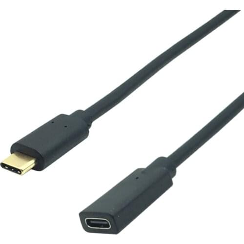 USB C Extension Cable Type C Extender Cord USB-C Thunderbolt 3 for MacBook Pro Nintend Switch USB 3.1 USB Extension Cable 10Gbps